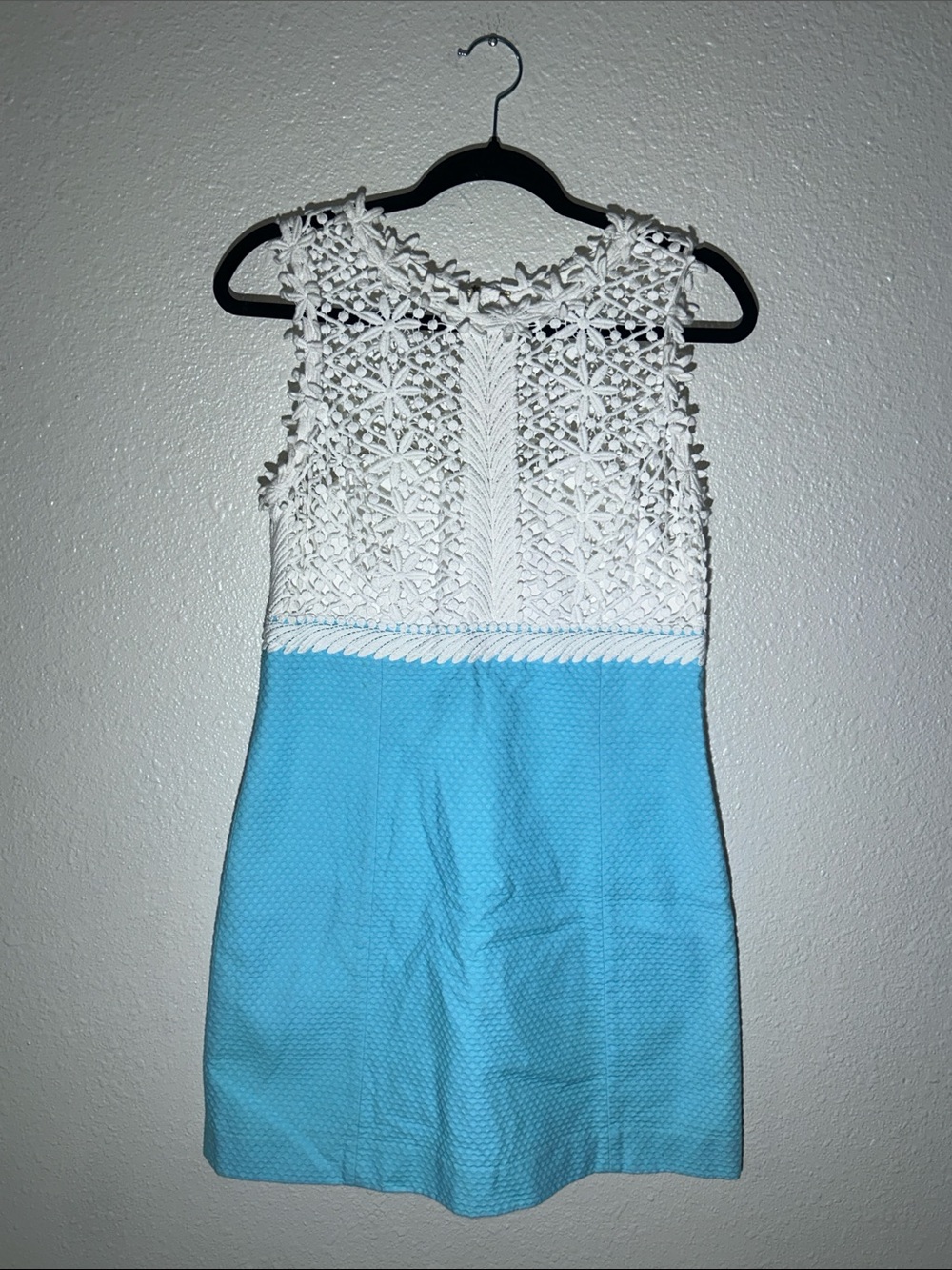 Lilly Pulitzer Breakers Shift Dress in Breakwater Blue Sz 6